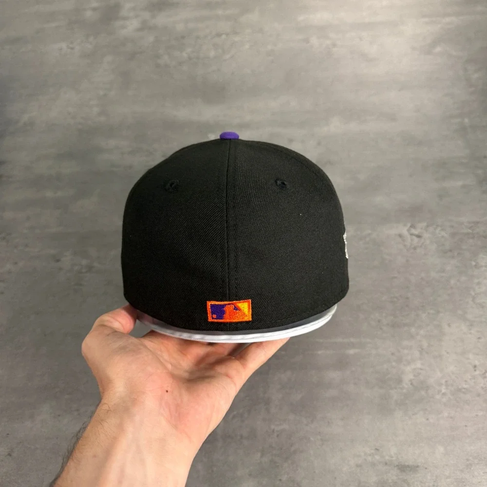 Hat Club Houston Astros New Era 7 1/8 Black Orange J Balvin Rio Solar Flare